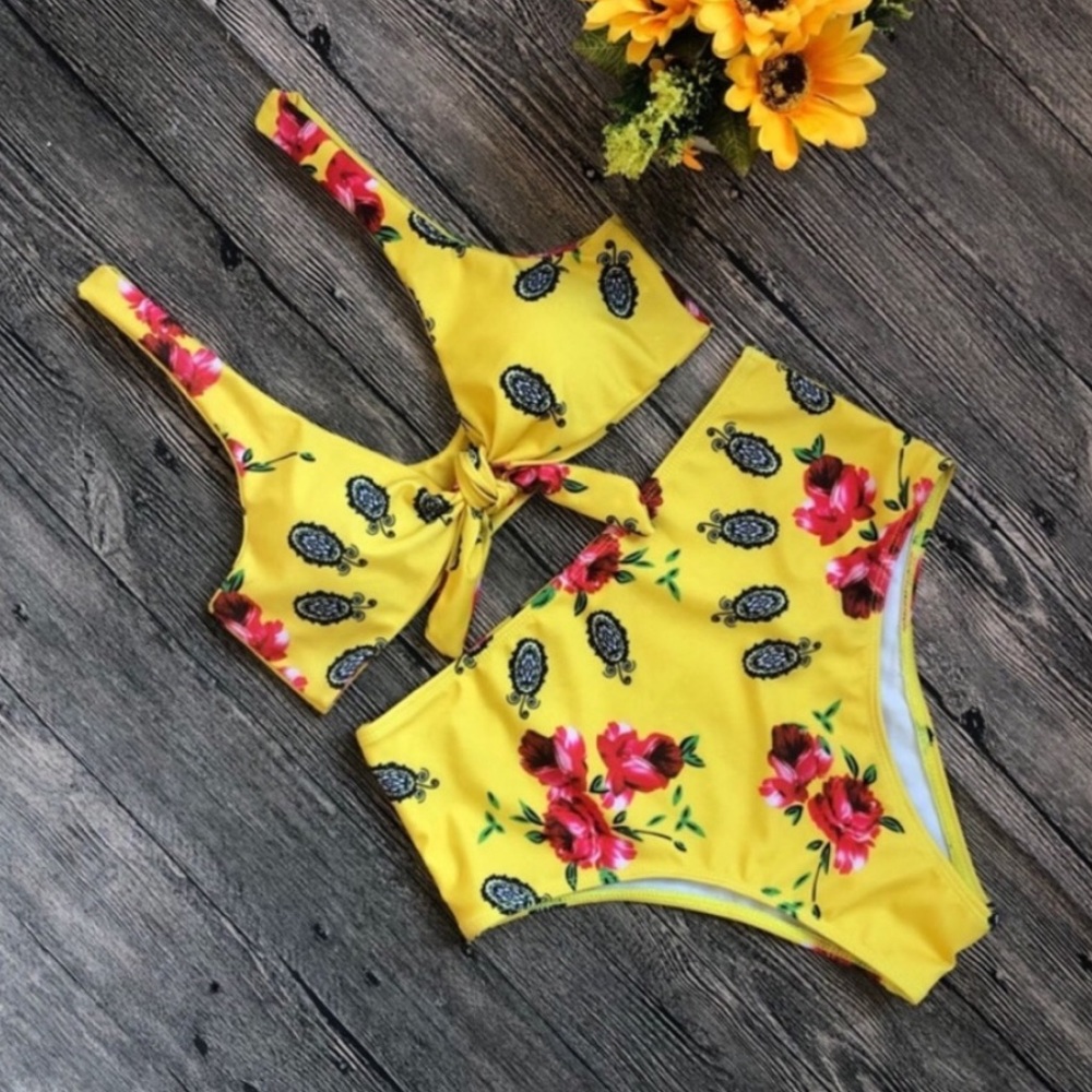 ❣️YELLOW ❣️Super sexy tie - bikini